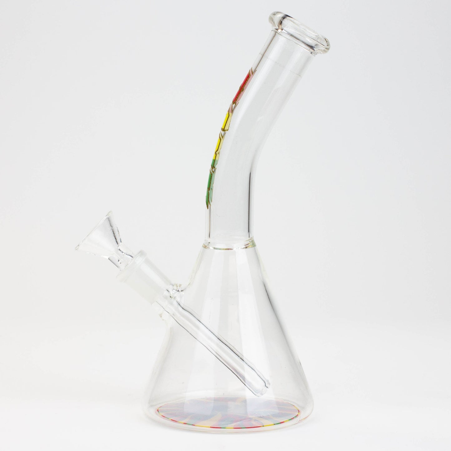 8" DANK Mini Bong with Colour Bottom
