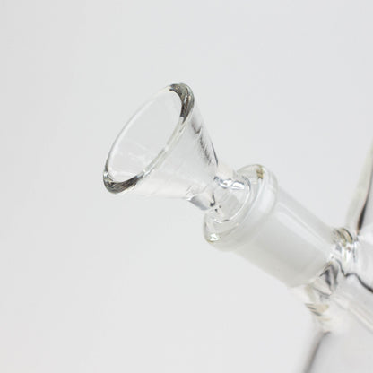 8" DANK Mini Bong with Colour Bottom