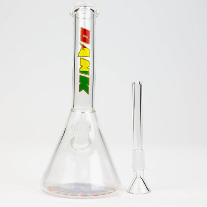 8" DANK Mini Bong with Colour Bottom