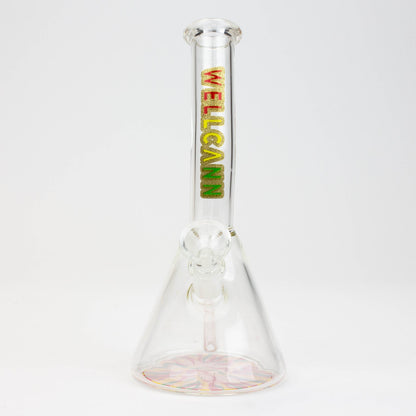 8" WellCann Mini Bong with Colour Bottom