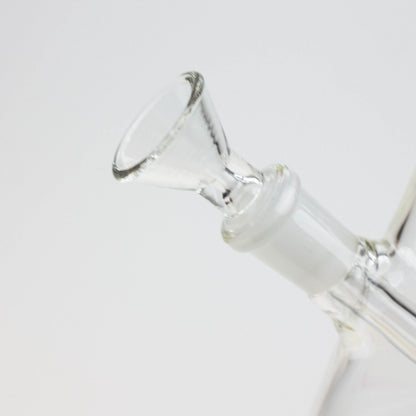8" WellCann Mini Bong with Colour Bottom