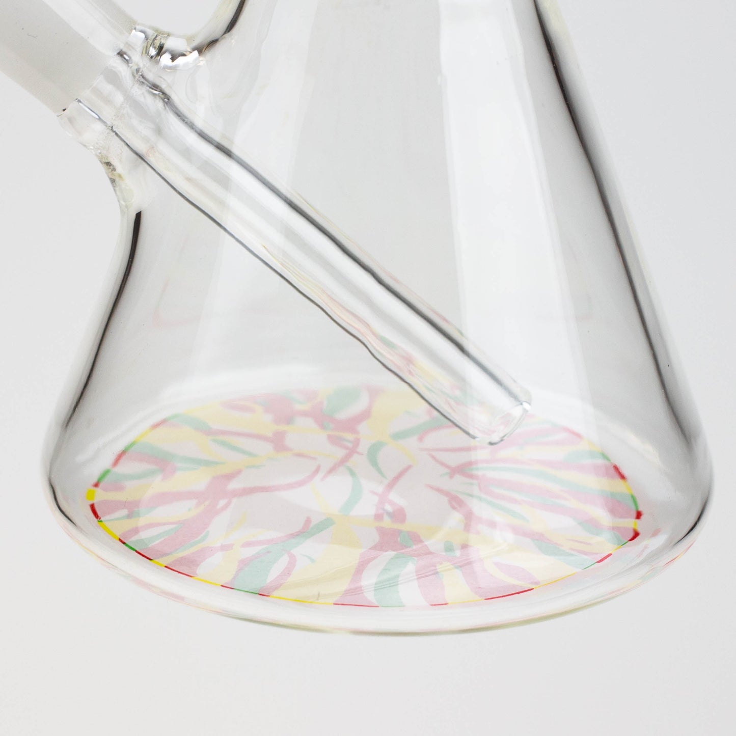 8" WellCann Mini Bong with Colour Bottom
