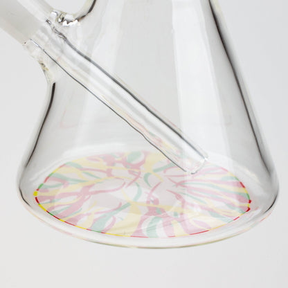 8" WellCann Mini Bong with Colour Bottom