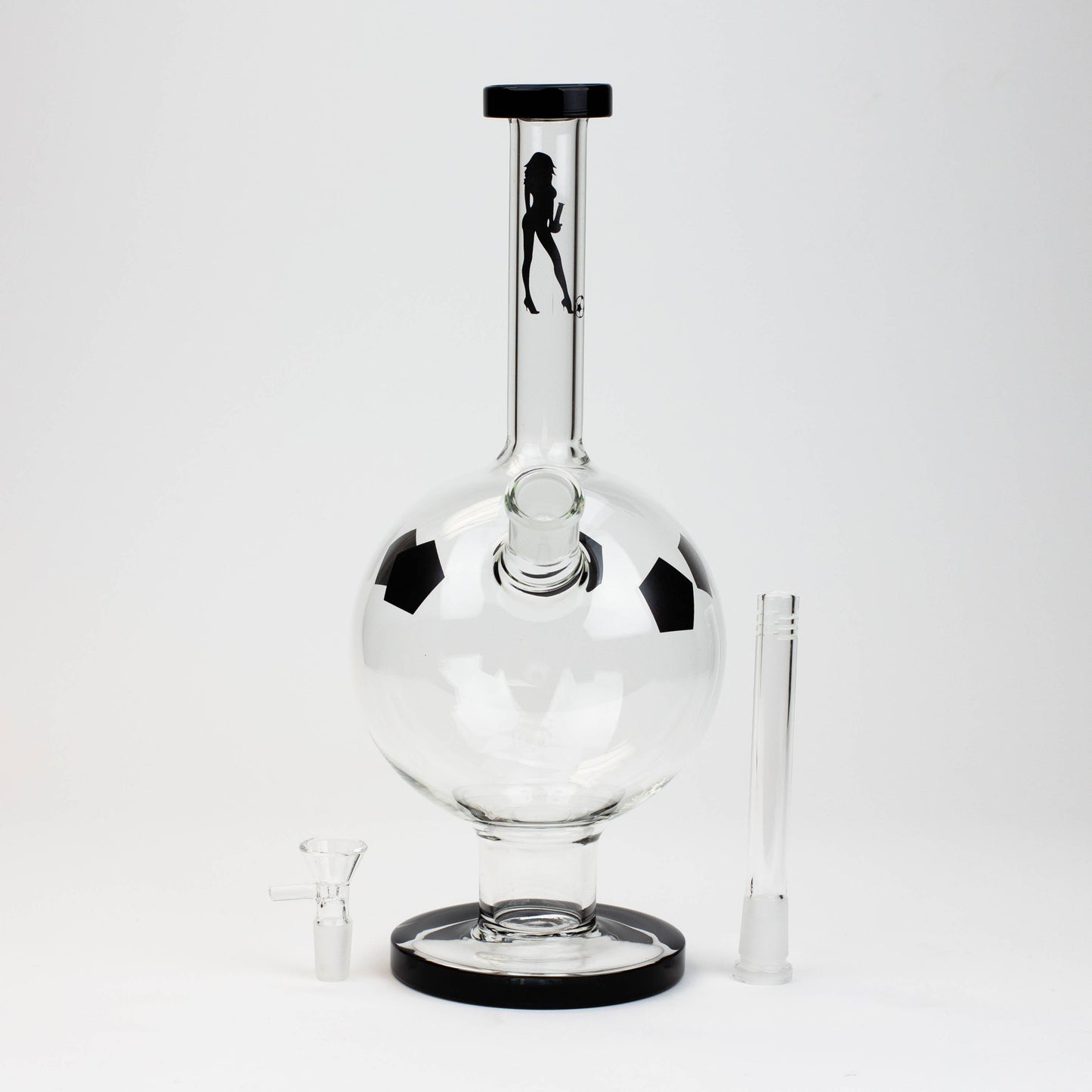 13" Volcano Soccer Ball round base bong [AK819]
