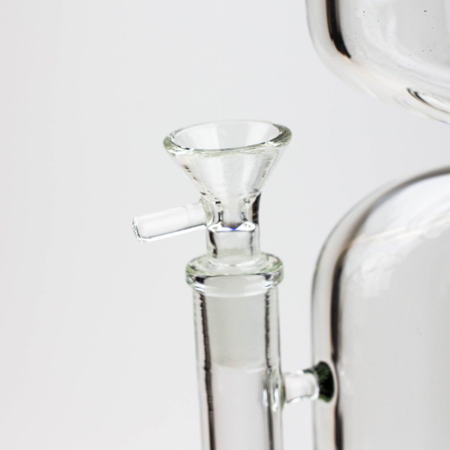 11.5" 2-in-1 7mm Zig-zag glass water bong [AKG003]
