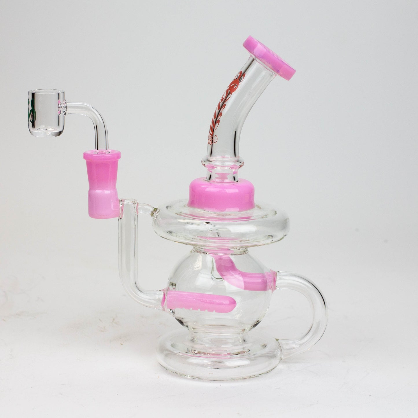 8" SOUL Glass 2-in-1 recycler bong [S2052]