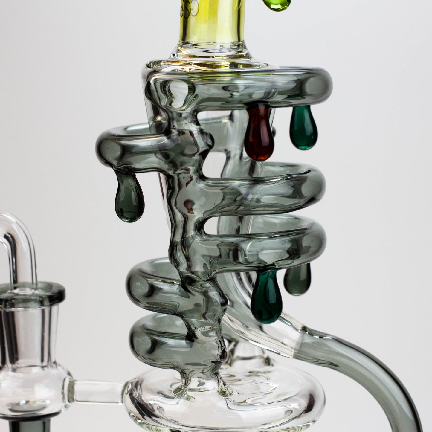 9.5" SOUL Glass 2-in-1 recycler bong [S2064]