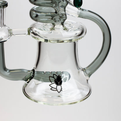 9.5" SOUL Glass 2-in-1 recycler bong [S2064]