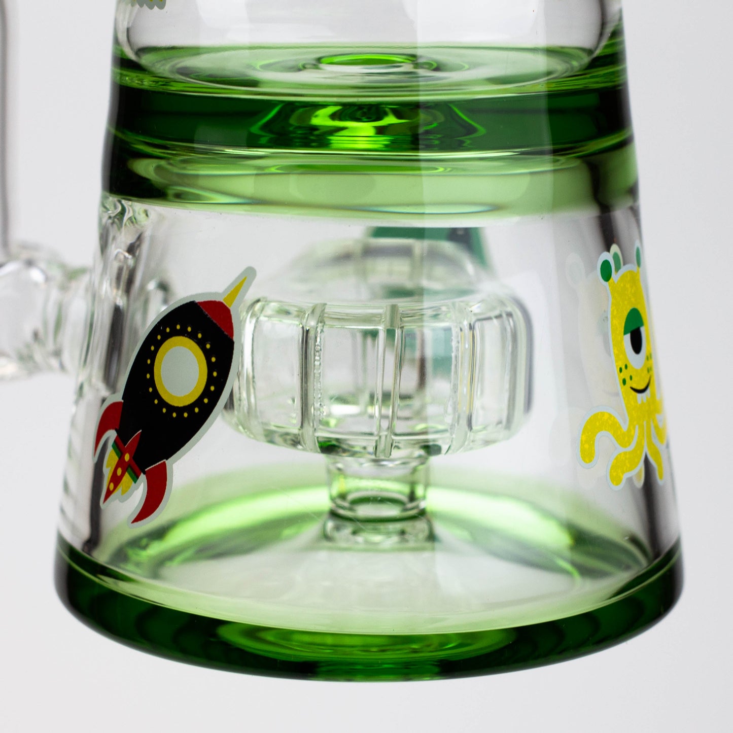 8" HAZE UFO glass bong [HZ-81]