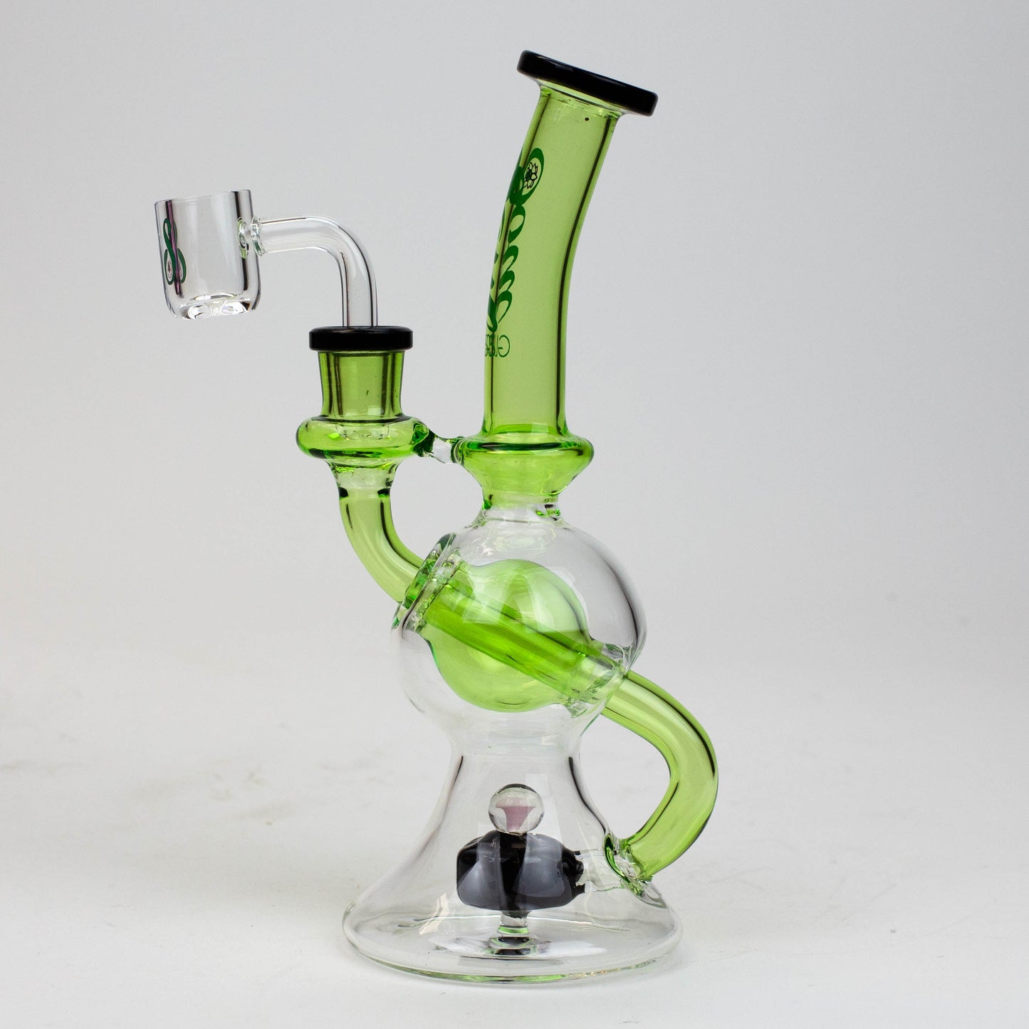 8" SOUL Glass 2-in-1 recycler bong [S2084]