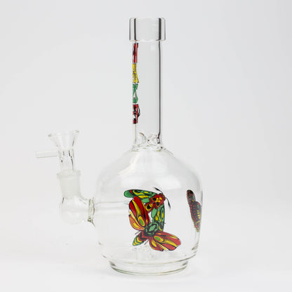 8" HAZE Mooth glass water bong [HZ073]