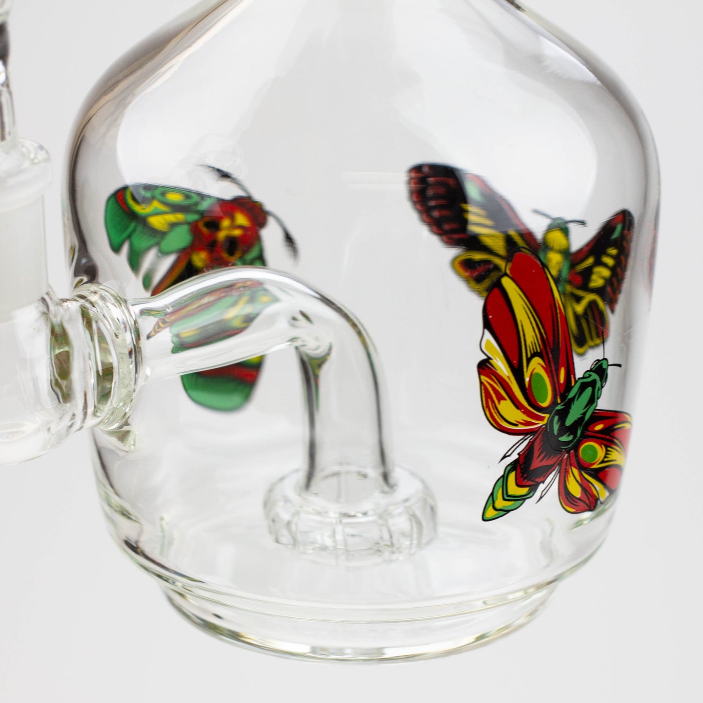 8" HAZE Mooth glass water bong [HZ073]