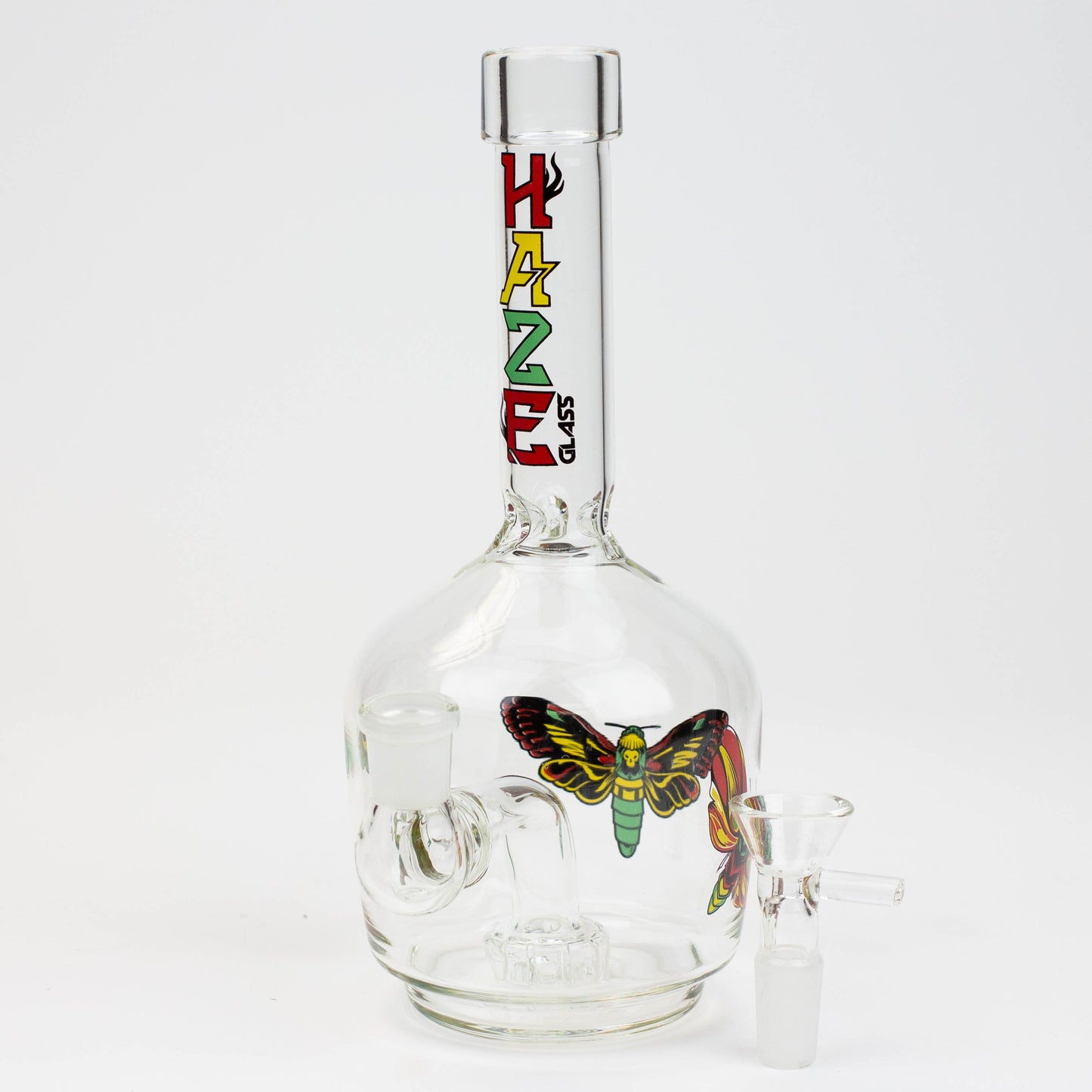 8" HAZE Mooth glass water bong [HZ073]