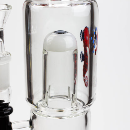 8" HAZE See horse glass water bong [HZ077]