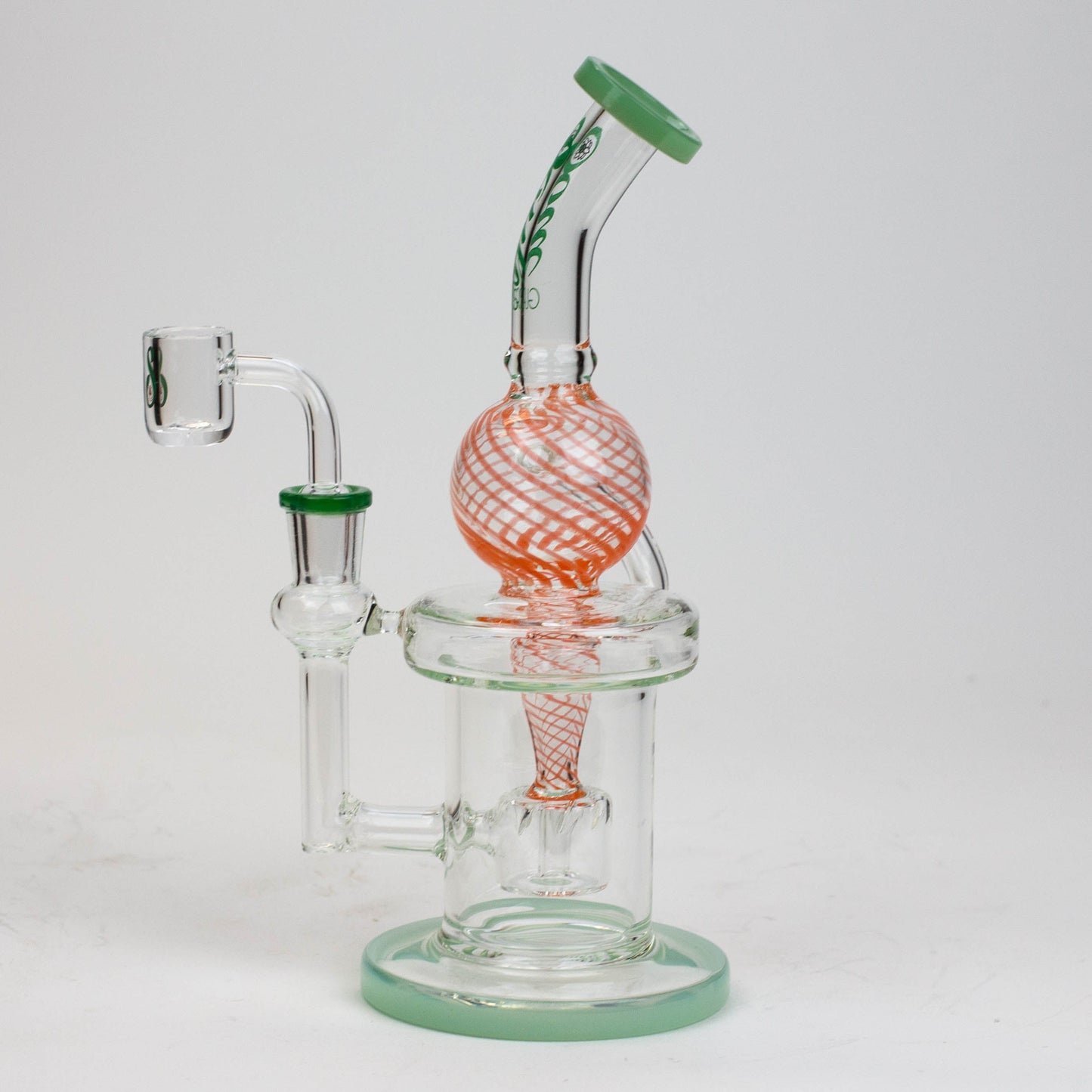 9" SOUL Glass 2-in-1 recycler bong [S2093]
