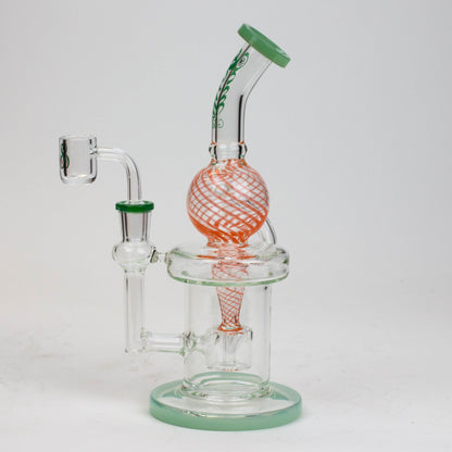 9" SOUL Glass 2-in-1 recycler bong [S2093]