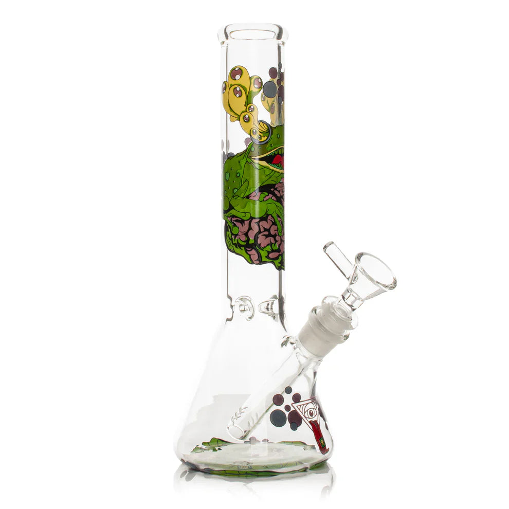 Red Eye Glass® | 10" Brain Frog Beaker