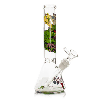Red Eye Glass® | 10" Brain Frog Beaker