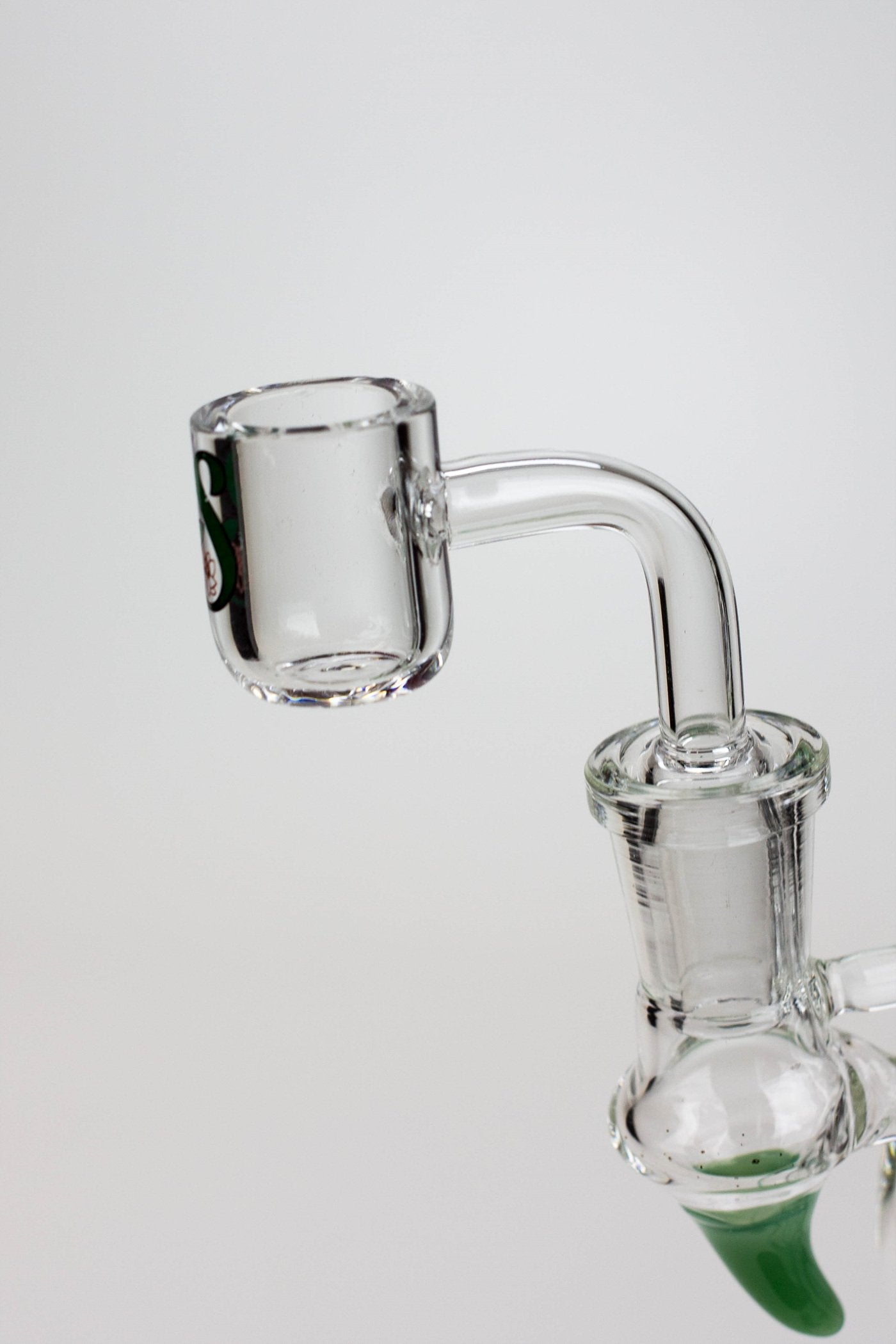 9.5" SOUL Glass 2-in-1 double glass sphere recycler
