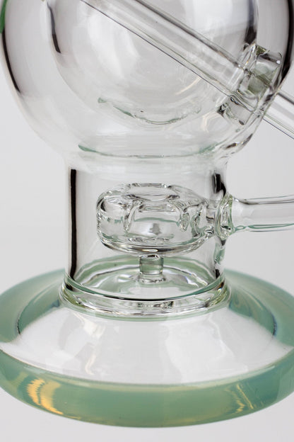 9.5" SOUL Glass 2-in-1 double glass sphere recycler