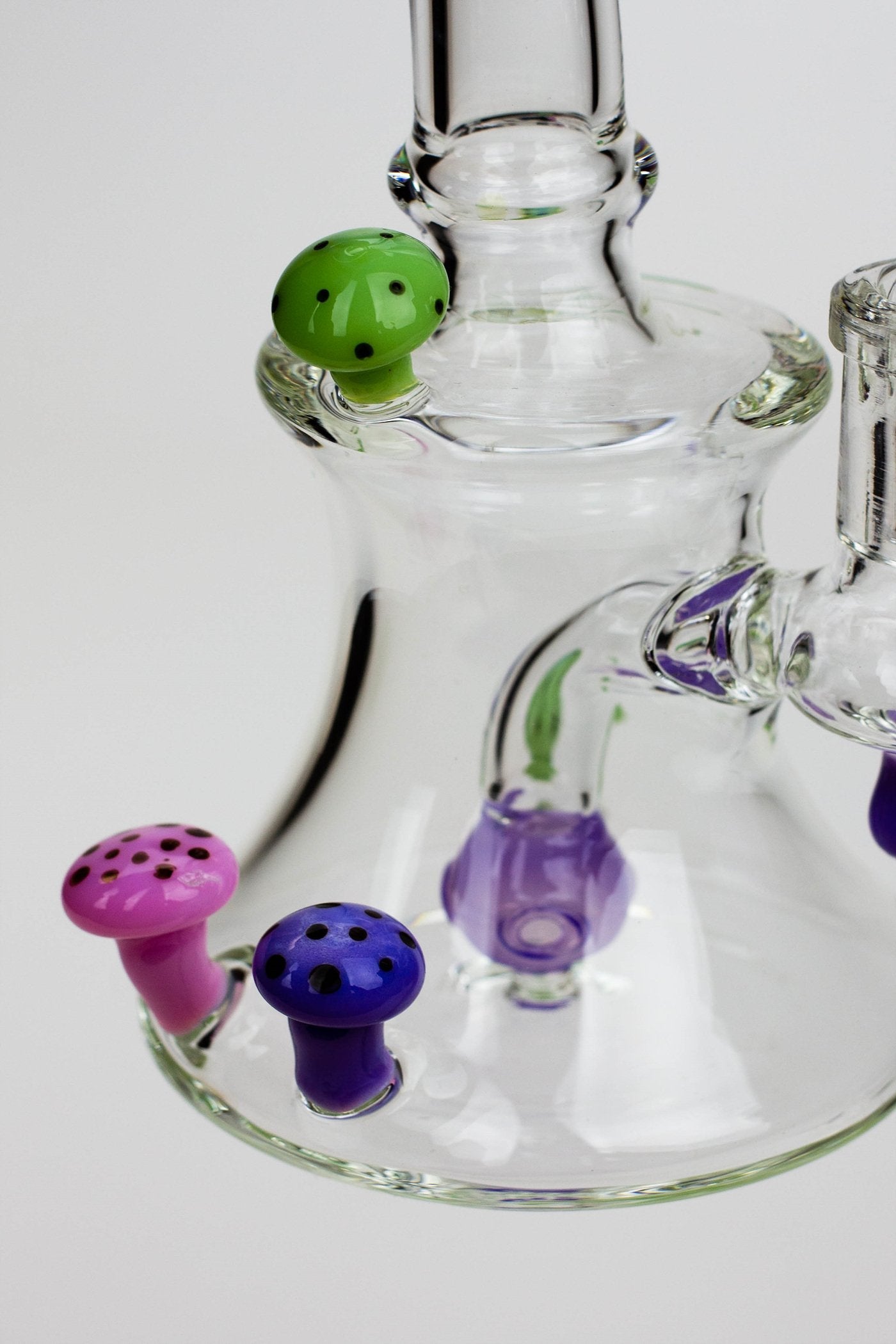 8" SOUL Glass 2-in-1 Mushroom Dab Rig