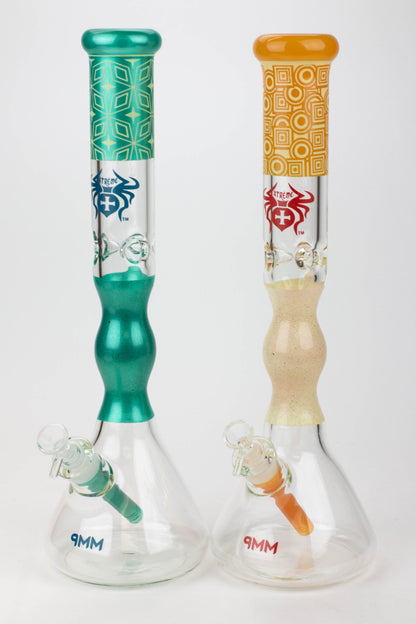 19" XTREME / 9 mm / Curbed tube glass Bong [XTR5001]