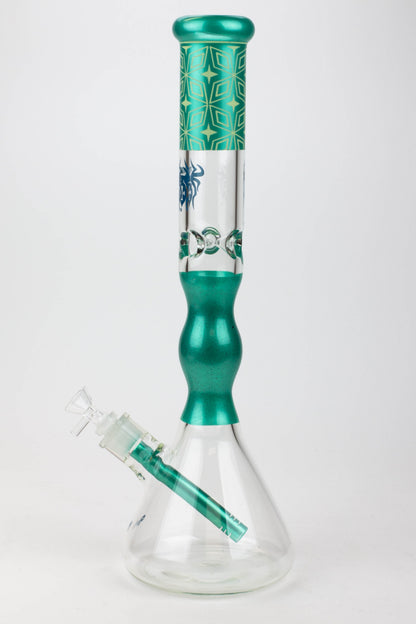 19" XTREME / 9 mm / Curbed tube glass Bong [XTR5001]