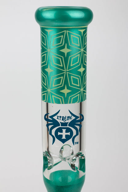 19" XTREME / 9 mm / Curbed tube glass Bong [XTR5001]