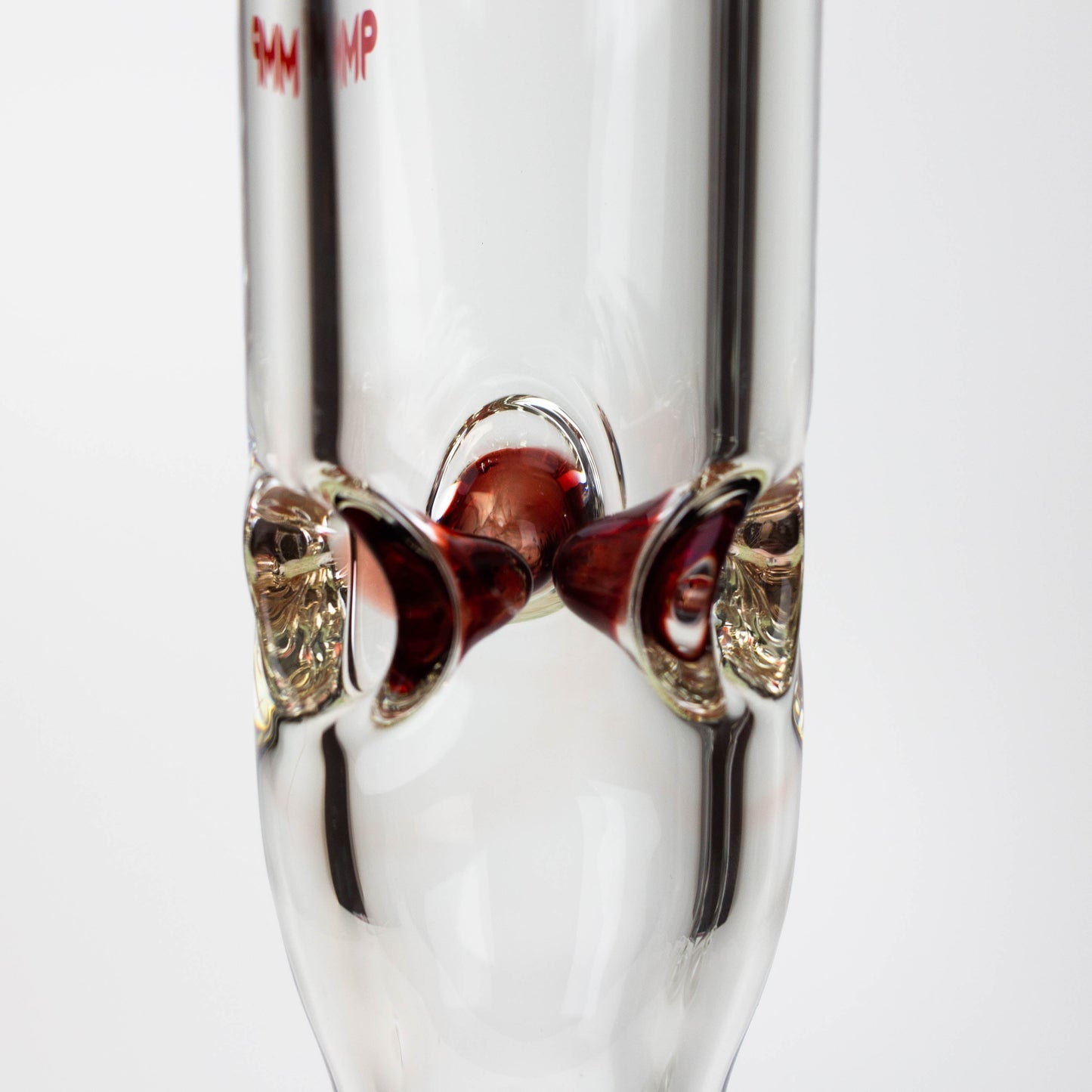 17.5" XTREME / 9 mm / curved tube glass water bong [XTR5002]