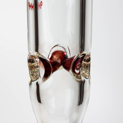 17.5" XTREME / 9 mm / curved tube glass water bong [XTR5002]