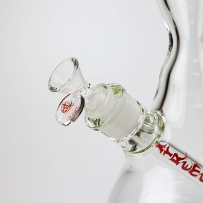 17.5" XTREME / 9 mm / curved tube glass water bong [XTR5002]