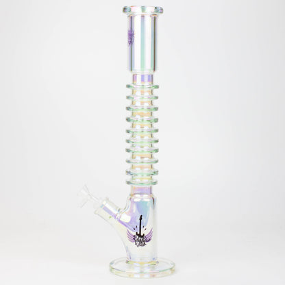 17" XTREME / 7 mm / Rock & Roll Electroplated Tube glass water bong [XTR5006]