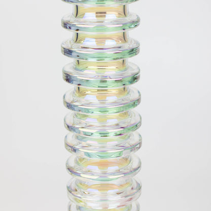 17" XTREME / 7 mm / Rock & Roll Electroplated Tube glass water bong [XTR5006]