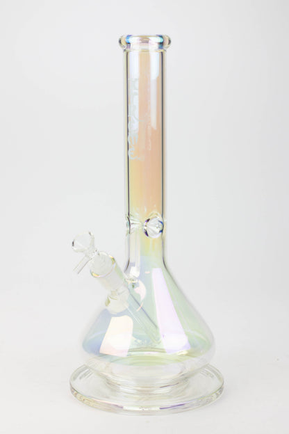 16" XTREME / 7 mm / wide base Electroplated glass Bong [XTR5007]
