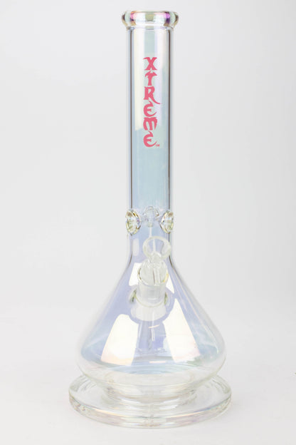16" XTREME / 7 mm / wide base Electroplated glass Bong [XTR5007]