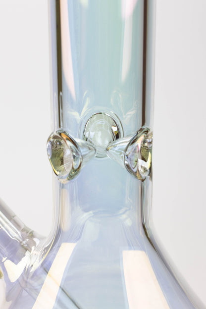 16" XTREME / 7 mm / wide base Electroplated glass Bong [XTR5007]