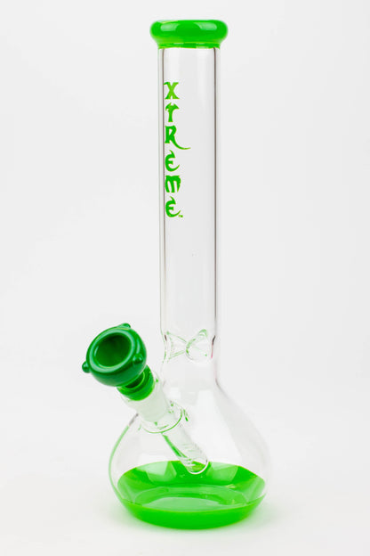 12" XTREME Round base Glass Bong [XTR5008]