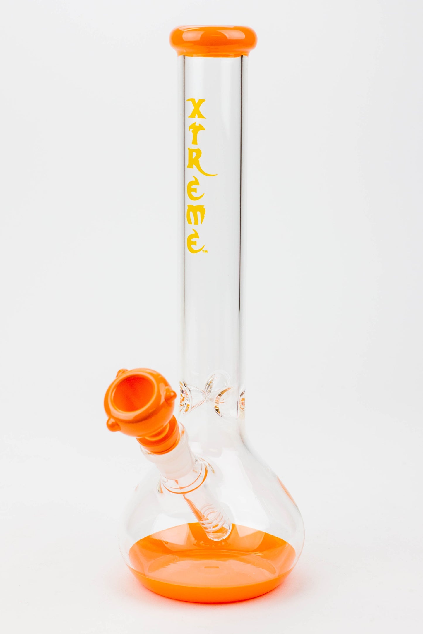 12" XTREME Round base Glass Bong [XTR5008]