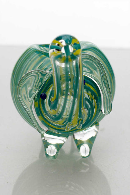 Small elephant glass hand pipe_1
