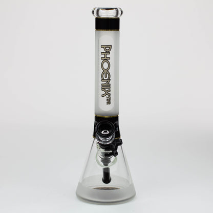 PHOENIX STAR -13" Sandblasted glass water bong with clip [PHX03]_10