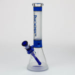 PHOENIX STAR -13" Sandblasted glass water bong with clip [PHX03]_7