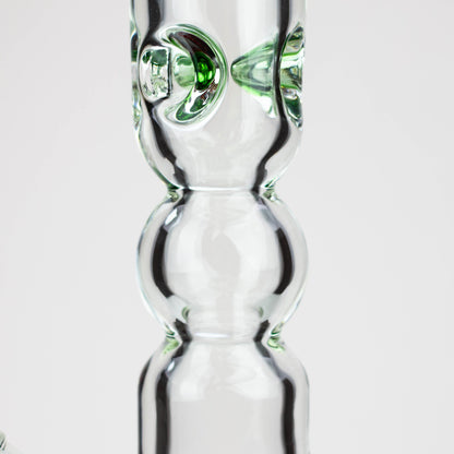 17.5" Spark 9 mm curbed tube glass water bong_3