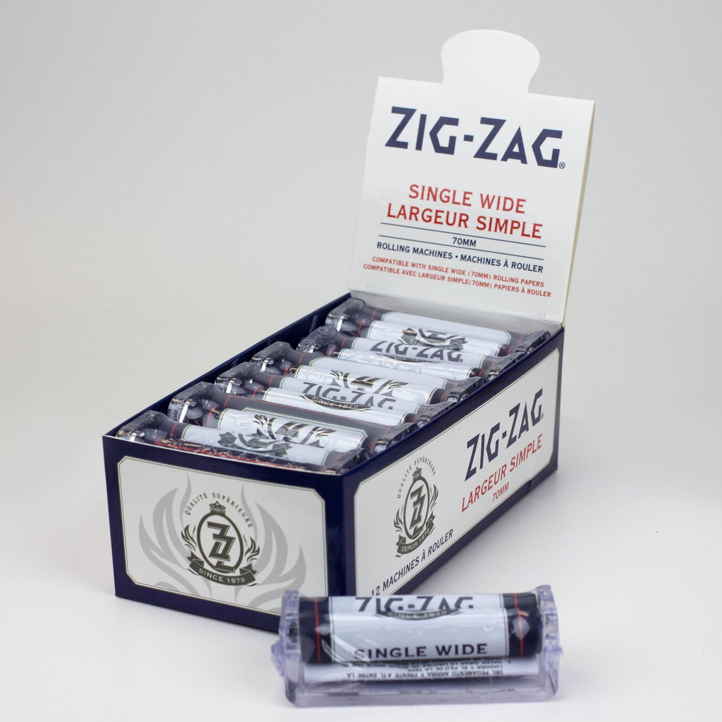 Zig-Zag Single Wide Rolling Machine 70mm Box of 12_0