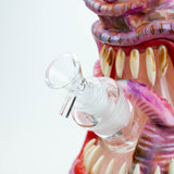 12.5"  Resin 3D artwork 7mm glass beaker water bong [TS105]_4