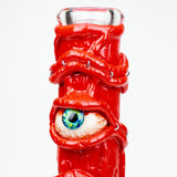 12.5"  Resin 3D artwork 7mm glass beaker water bong [TS101]_12