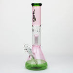14.5" Genie-Tree arms two tone glass water bong_9