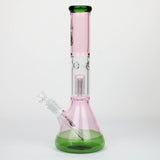 14.5" Genie-Tree arms two tone glass water bong_2