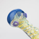 4.5" American color twisted soft glass hand pipe [AM01]_2