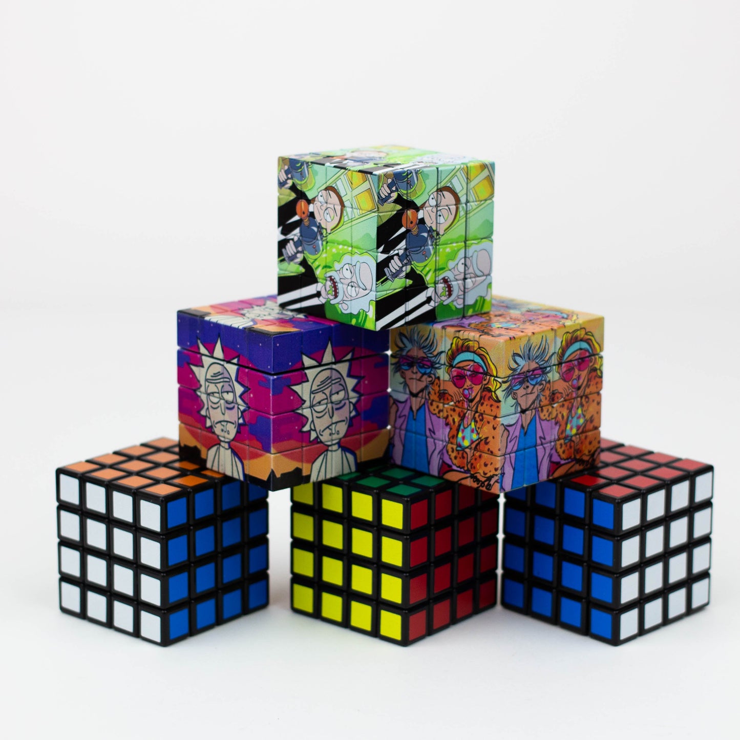 Cartoon Cube Herb Grinder Box of 6_1