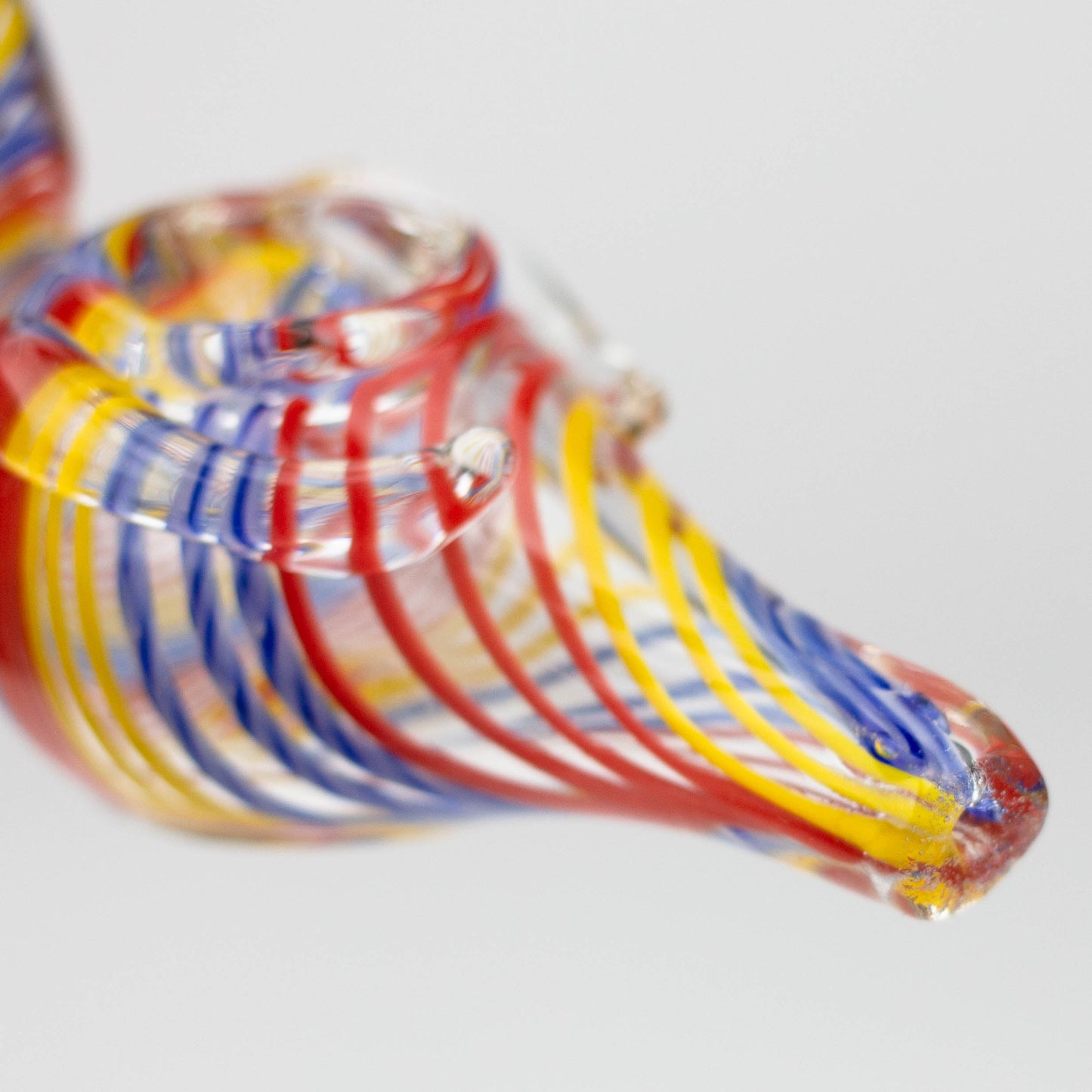 5" Duck glass hand pipe_3